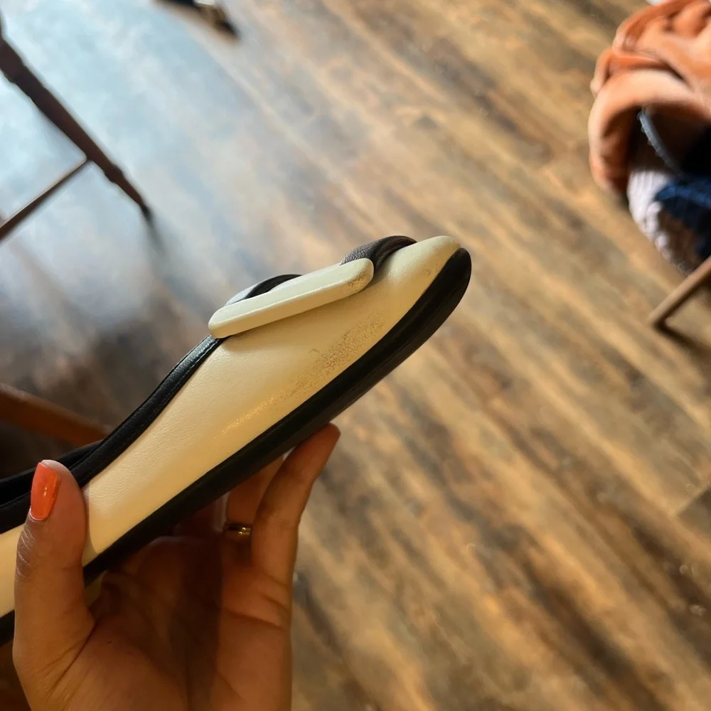 White Ballet Flat Roger Vivier - Picture 8 of 9